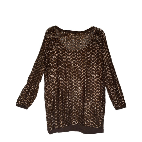 Free People Joan of Arc New Romantics Oversized Sweater Dress Tunic  Top Medium - Picture 5 of 6